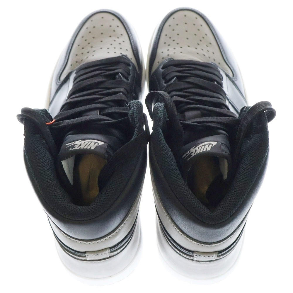 NIKE(ナイキ) AIR JORDAN1 RETRO HIGH OG SHADOW 555088-013 エアジョーダン1 レトロ ハイカットスニーカー シャドー グレー/ブラック US10.5/28.5cm