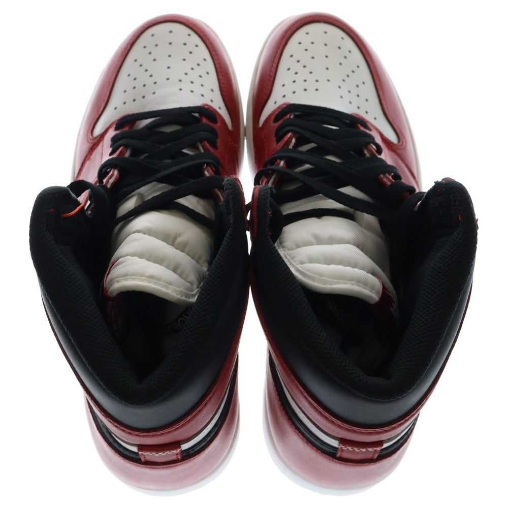 NIKE(ナイキ) 【観賞用 2015年製】AIR JORDAN 1 RETRO HIGH CHICAGO 555088-101 エアジョーダン1 シカゴ ハイスニーカー レッド/ホワイト US10.5/28.5cm
