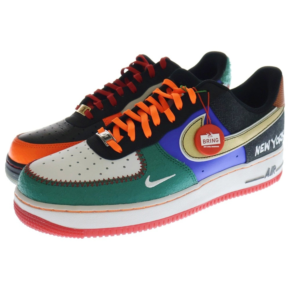 NIKE(ナイキ) AIR FORCE 1 LOW WHAT THE NYC CITY OF ATHLETES エア フォース1 ローカットスニーカー US10.5/28.5cm CT3610-100