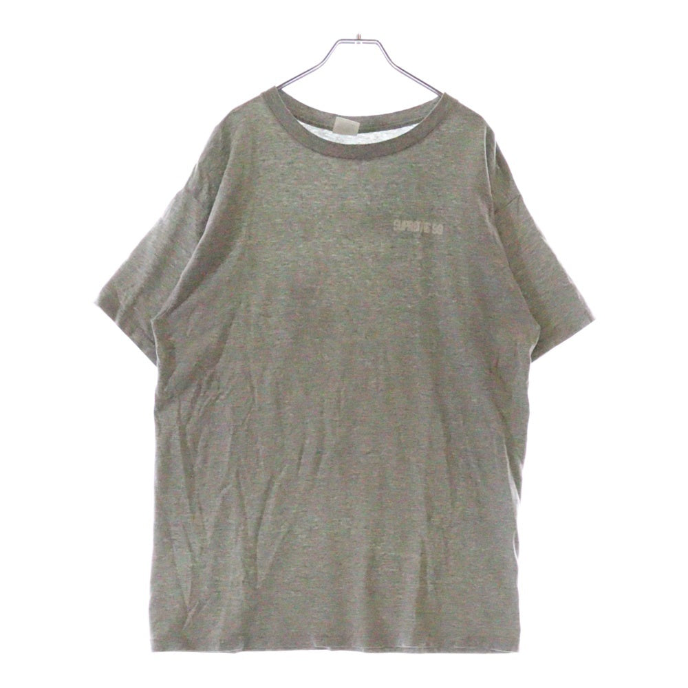 SUPREME(シュプリーム) 90s 初期 ラジカセ プリント クルーネック 半袖Tシャツ カットソー グレー