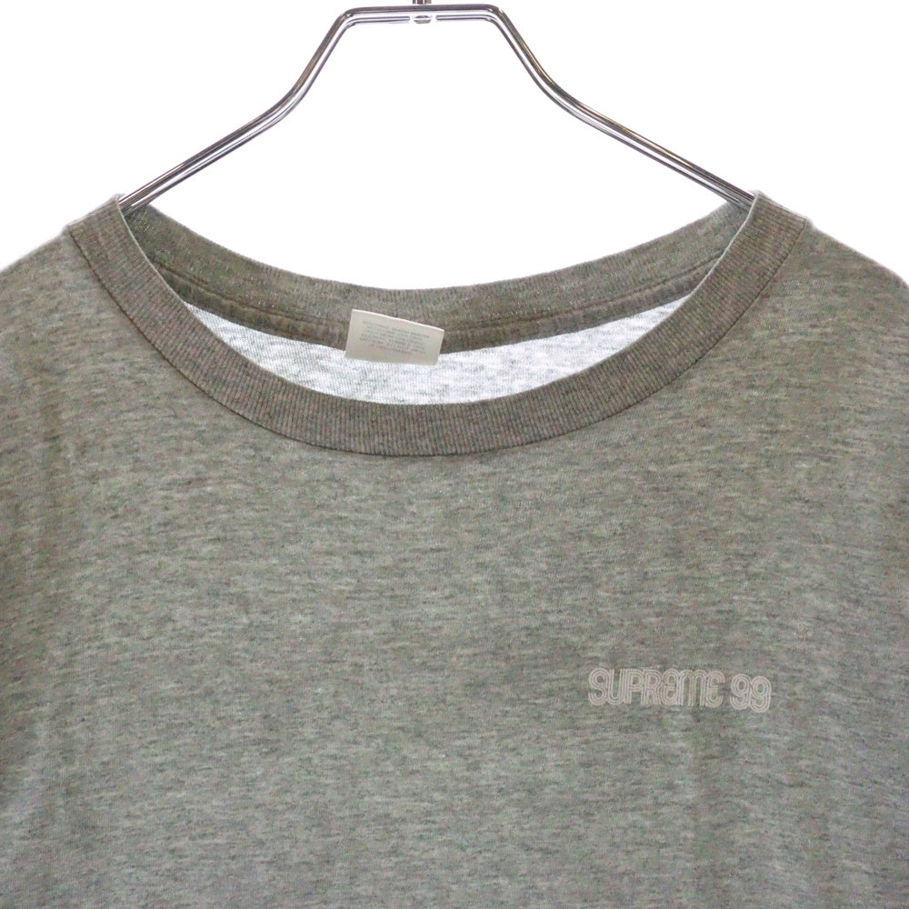 SUPREME(シュプリーム) 90s 初期 ラジカセ プリント クルーネック 半袖Tシャツ カットソー グレー