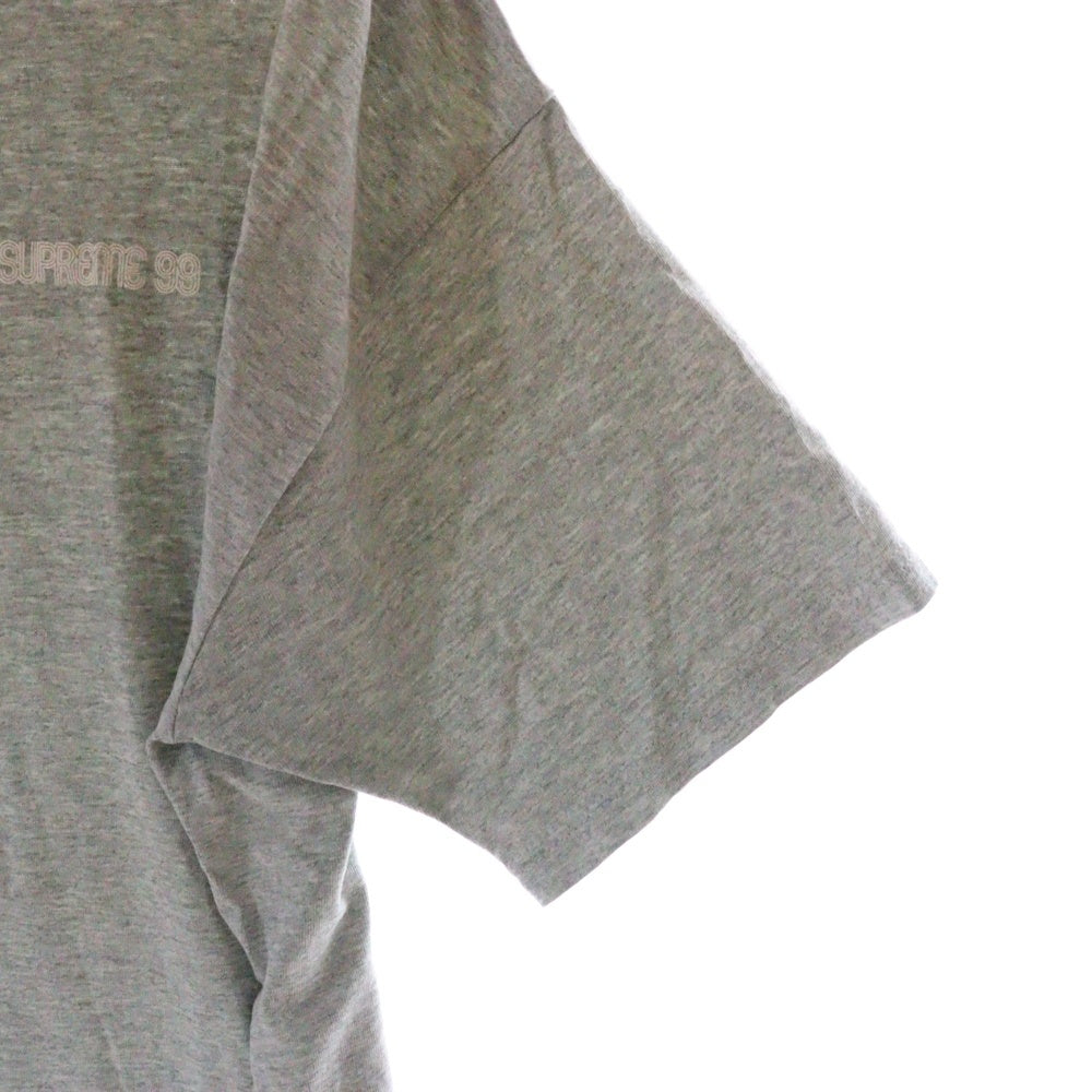 SUPREME(シュプリーム) 90s 初期 ラジカセ プリント クルーネック 半袖Tシャツ カットソー グレー