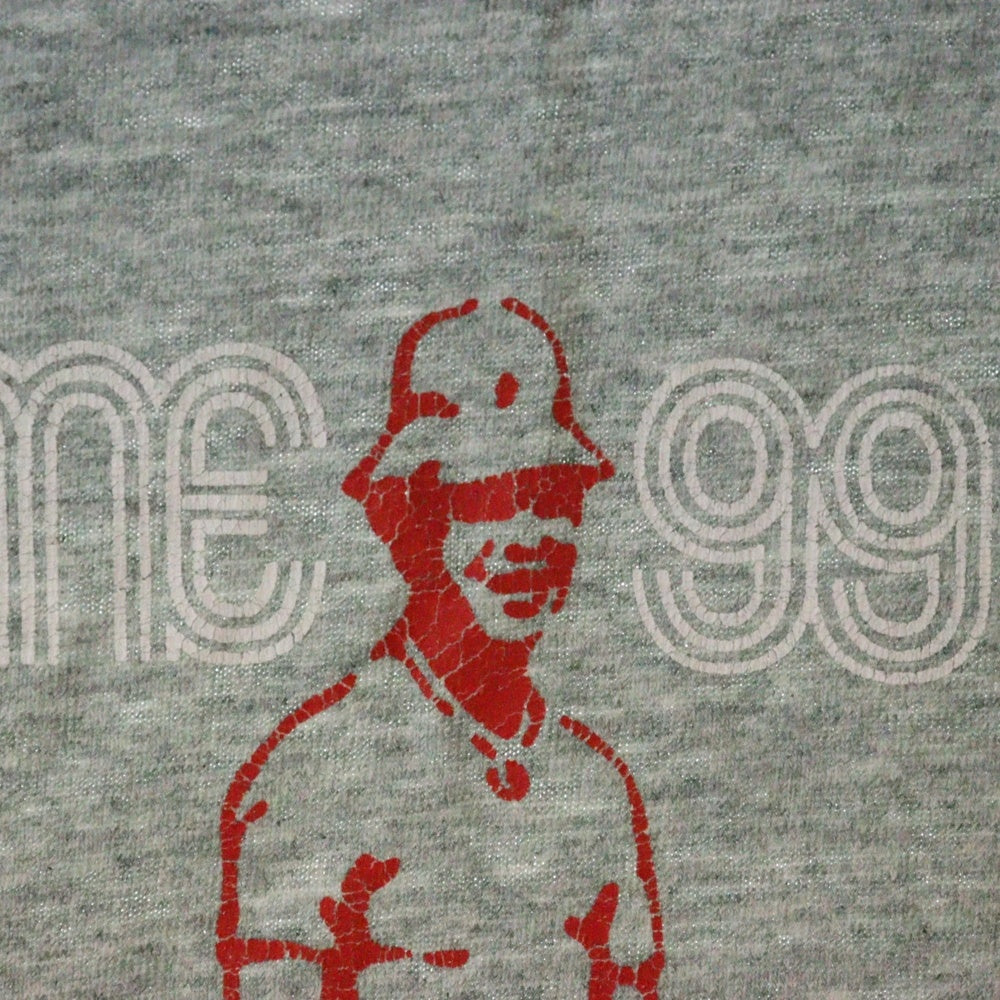 SUPREME(シュプリーム) 90s 初期 ラジカセ プリント クルーネック 半袖Tシャツ カットソー グレー