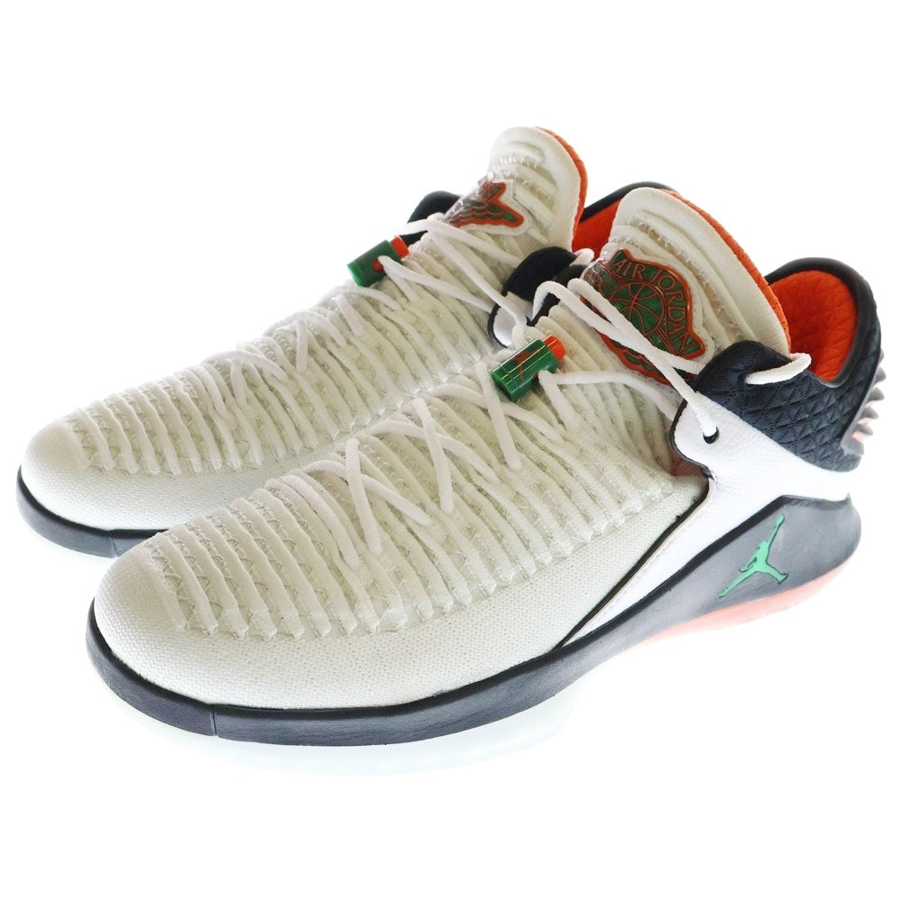 NIKE(ナイキ) AIR JORDAN 32 LOW PF AH3347-100 エアジョーダン 32 ロー ゲータレード ローカットスニーカー ホワイト/ブラック US9/27.0cm
