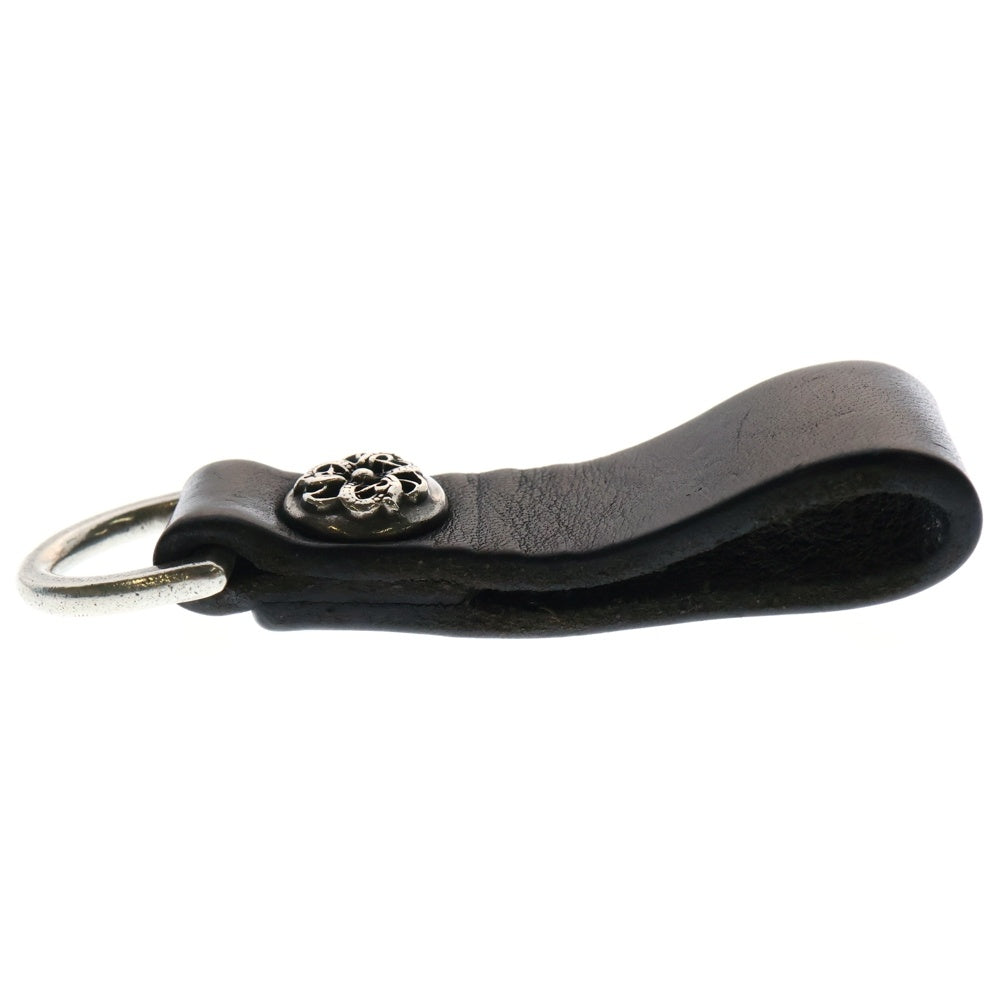CHROME HEARTS(クロムハーツ) BELT LOOP D RING Dリング ケルティックベルトループ ブラック/シルバー BCA415