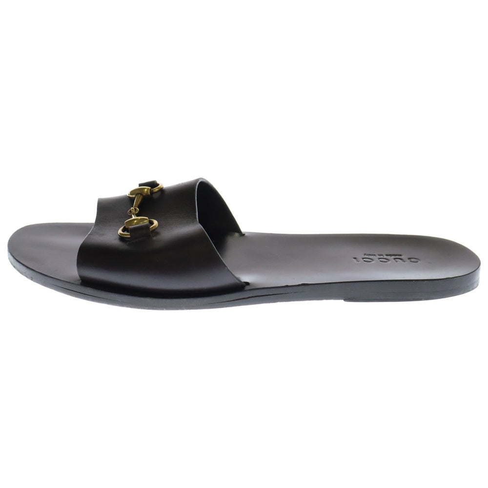 GUCCI(グッチ) ホースビット レザーサンダル 282999 ブラウン
