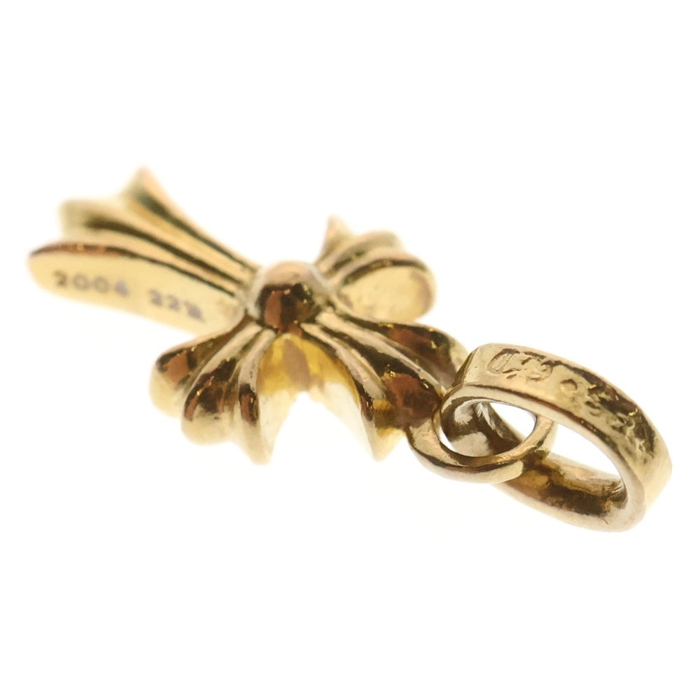 CHROME HEARTS(クロムハーツ) 22K CRS BBYFAT P/DIA ベイビーファットクロス PAVEダイヤ ペンダントトップ ゴールド BCA035