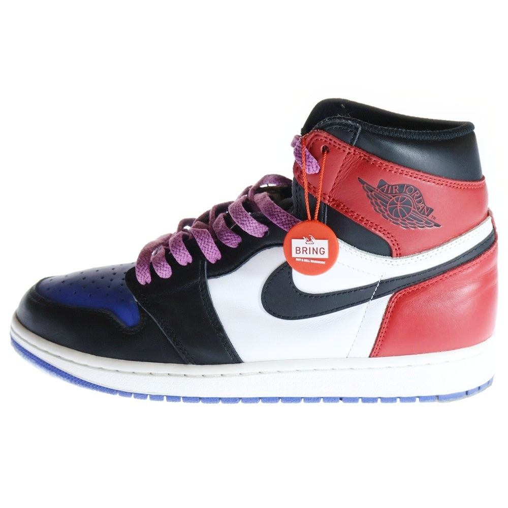 NIKE(ナイキ) AIR JORDAN 1 RETRO HIGH OG TOP 3 555088-026 エアジョーダン1 トップ3 ハイカットスニーカー レッド/ブラック/ブルー US11/29.0cm