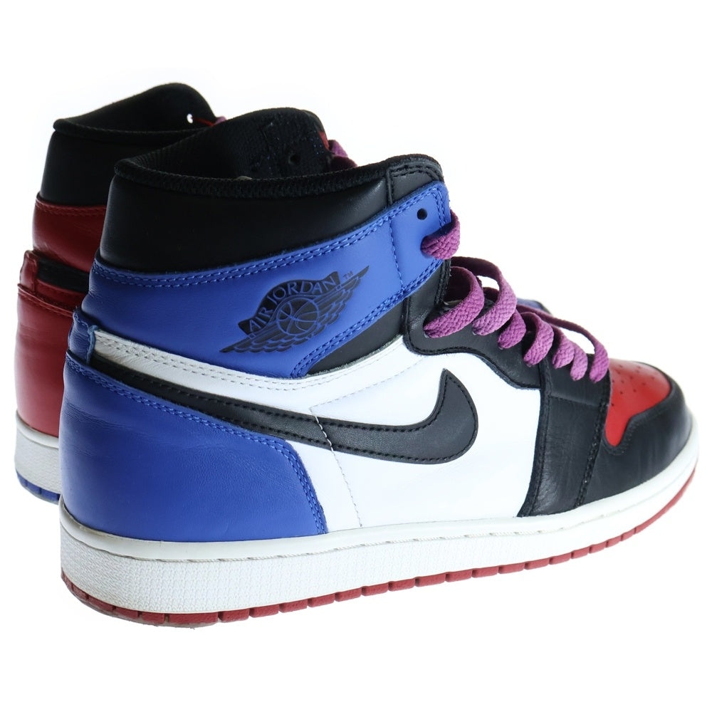 NIKE(ナイキ) AIR JORDAN 1 RETRO HIGH OG TOP 3 555088-026 エアジョーダン1 トップ3 ハイカットスニーカー レッド/ブラック/ブルー US11/29.0cm