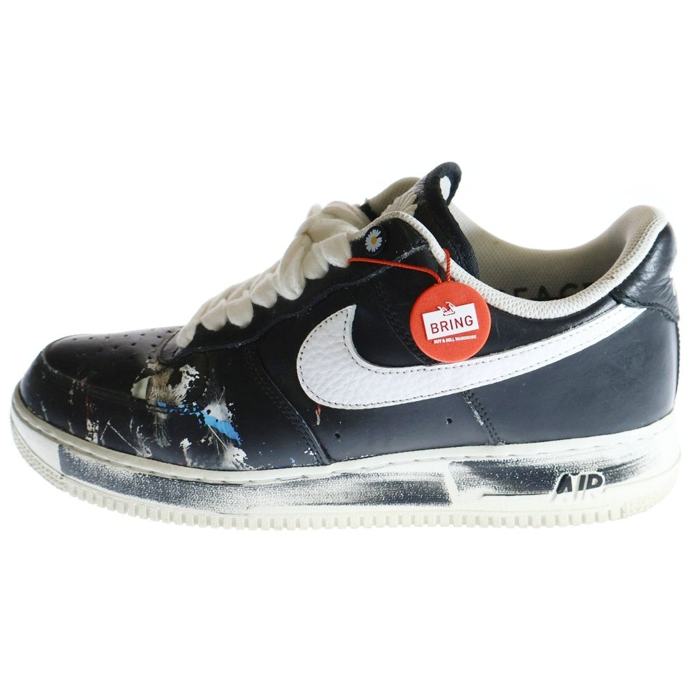 NIKE(ナイキ) ×PEACEMINUSONE AIR FORCE 1 LOW PARA NOISE AQ3692-001 ピースマイナスワン エアフォース1 パラノイズ ローカットスニーカー ブラック US11/29.0cm