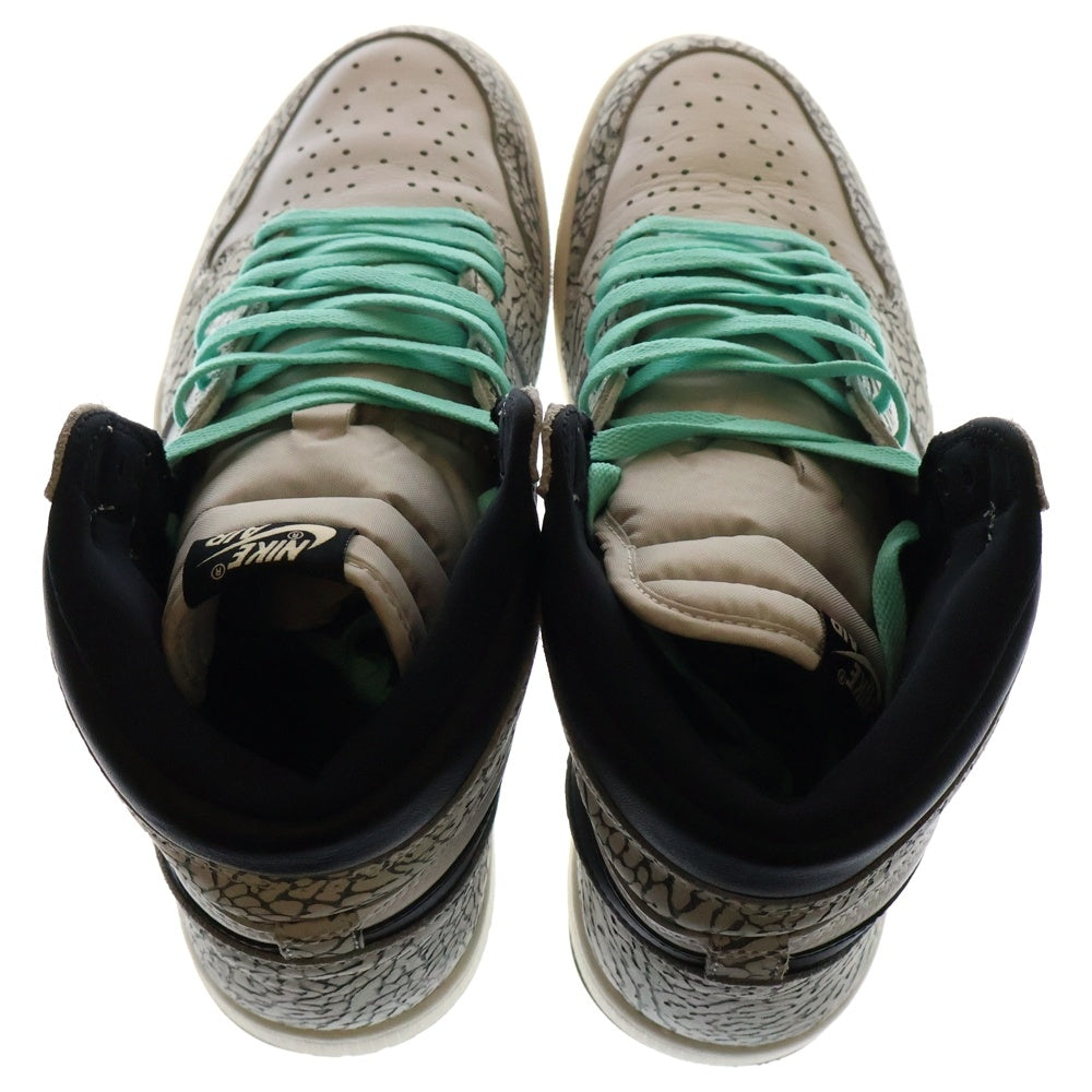 NIKE(ナイキ) AIR JORDAN 1 HIGH OG WHITE CEMENT DZ5485-052 エアジョーダン1 ホワイトセメント ハイカットスニーカー ホワイト/グレー US11/29cm