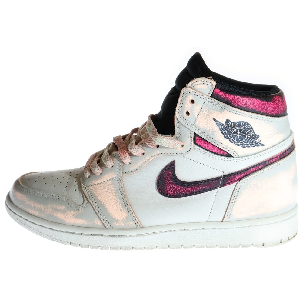 NIKE(ナイキ) AIR JORDAN 1 HIGH OG DEFIANT NYC TO PARIS CD6578-006 エアジョーダン1 ハイカットスニーカー グレー US11/29.0cm