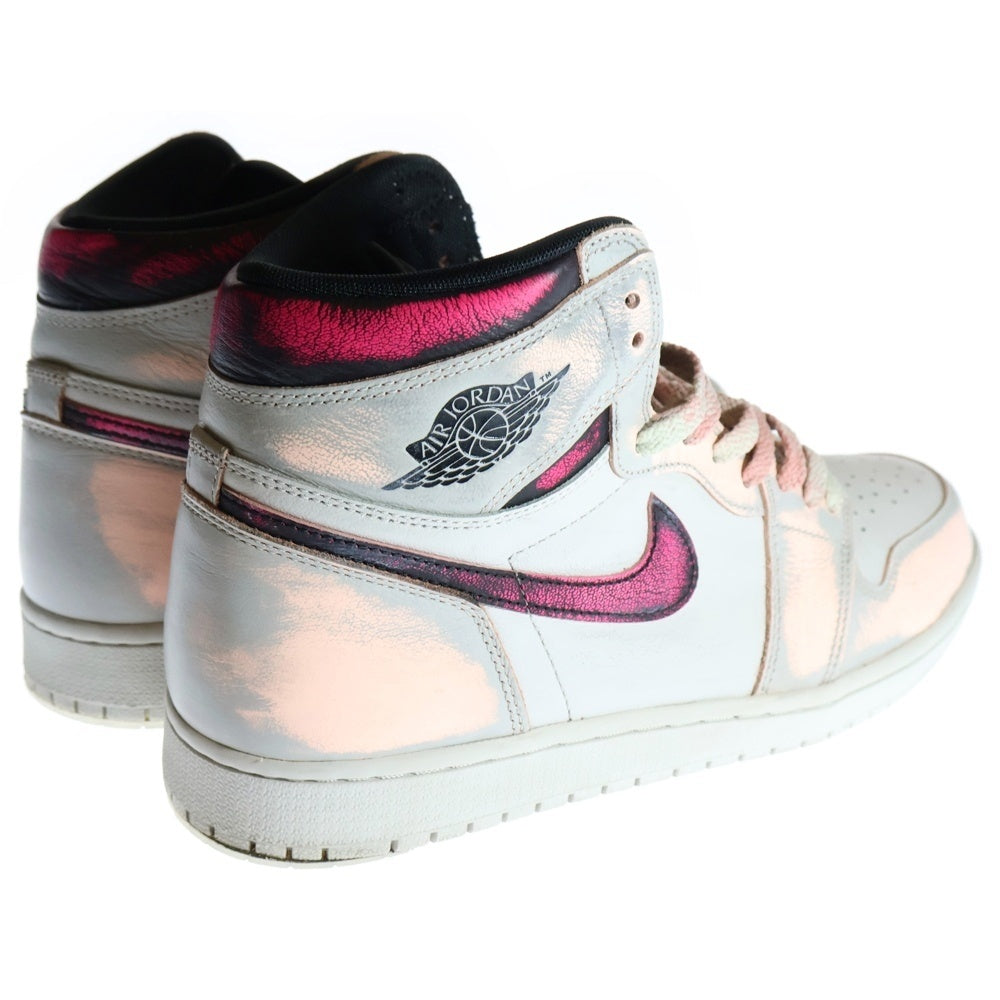 NIKE(ナイキ) AIR JORDAN 1 HIGH OG DEFIANT NYC TO PARIS CD6578-006 エアジョーダン1 ハイカットスニーカー グレー US11/29.0cm