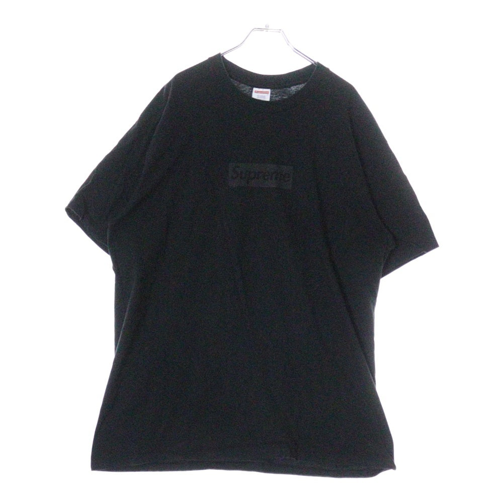 SUPREME(シュプリーム) 23SS Tonal Box Logo Tee トーナルボックスロゴプリント半袖Tシャツ カットソー ブラック