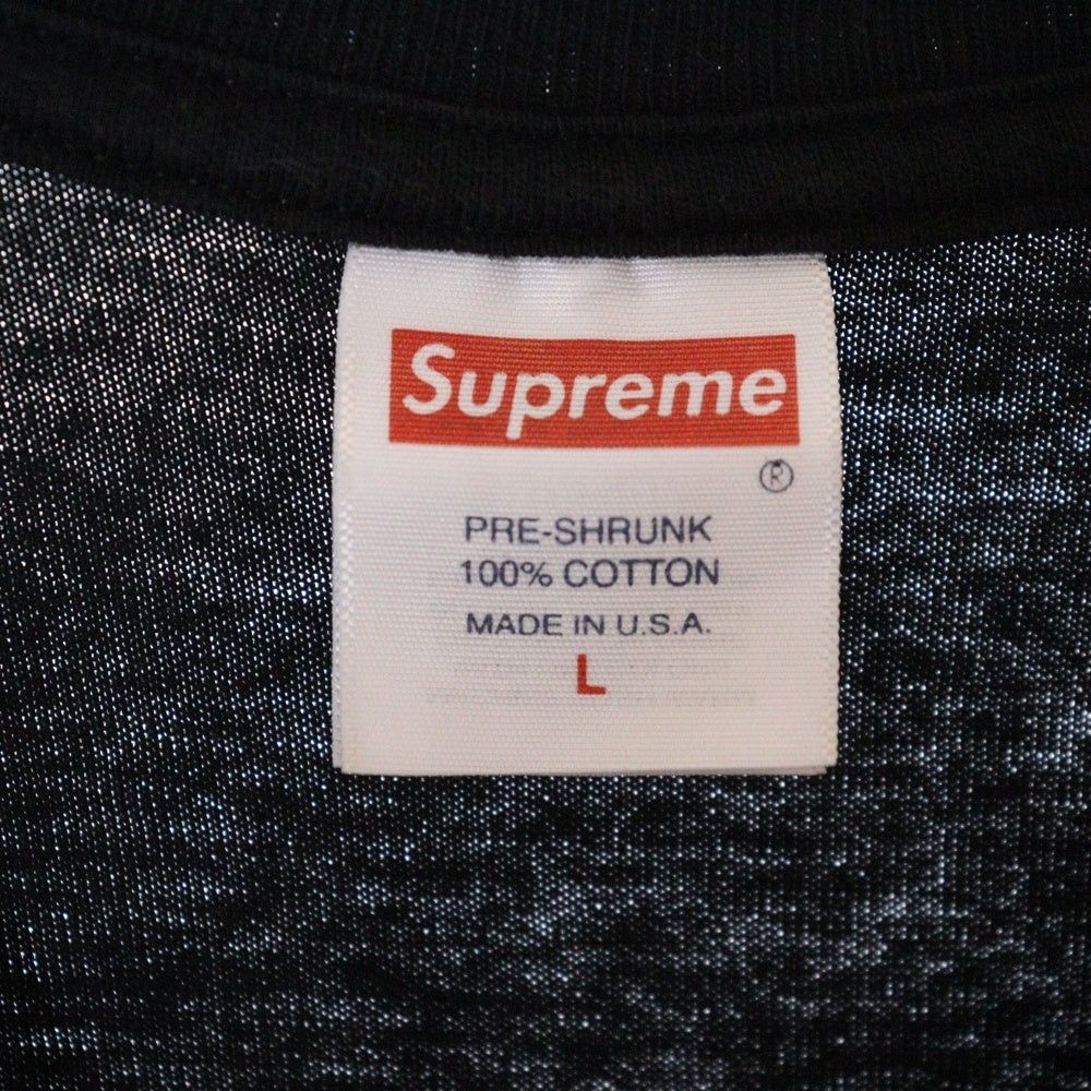SUPREME(シュプリーム) 23SS Tonal Box Logo Tee トーナルボックスロゴプリント半袖Tシャツ カットソー ブラック