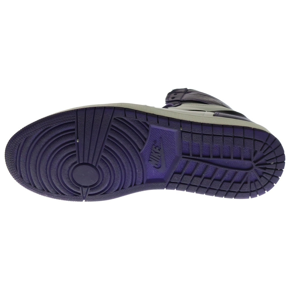 NIKE(ナイキ) AIR JORDAN 1 RETRO HIGH OG COURT PURPLE 555088-500 エアジョーダン1 コートパープル ハイカットスニーカー ホワイト/パープル US11/29.0cm