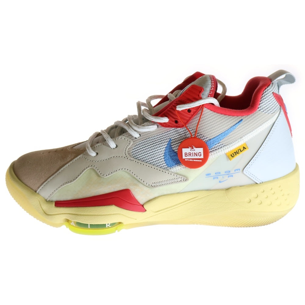 NIKE(ナイキ) ×UNION JORDAN ZOOM 92 'GUAVA' ジョーダン ズーム92 グアバ ローカットスニーカー マルチカラー US10.5/28.5cm DA2553-800