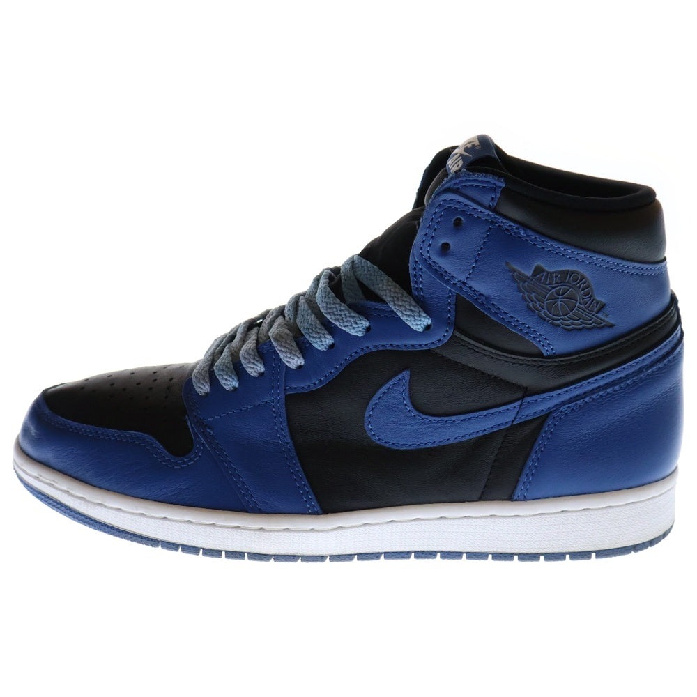 NIKE(ナイキ) AIR JORDAN 1 RETRO HIGH OG DARK MARINA BLUE 555088-404 エアジョーダン1 レトロ ダークマリーナブルー ハイカットスニーカー ブラック/ブルー US10.5/28.5cm