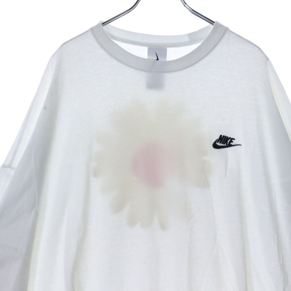 NIKE(ナイキ) PEACEMINUSONE PMO L/S TEE ピースマイナスワン ピーエムオー 長袖カットソー Tシャツ ホワイト DR0098-100