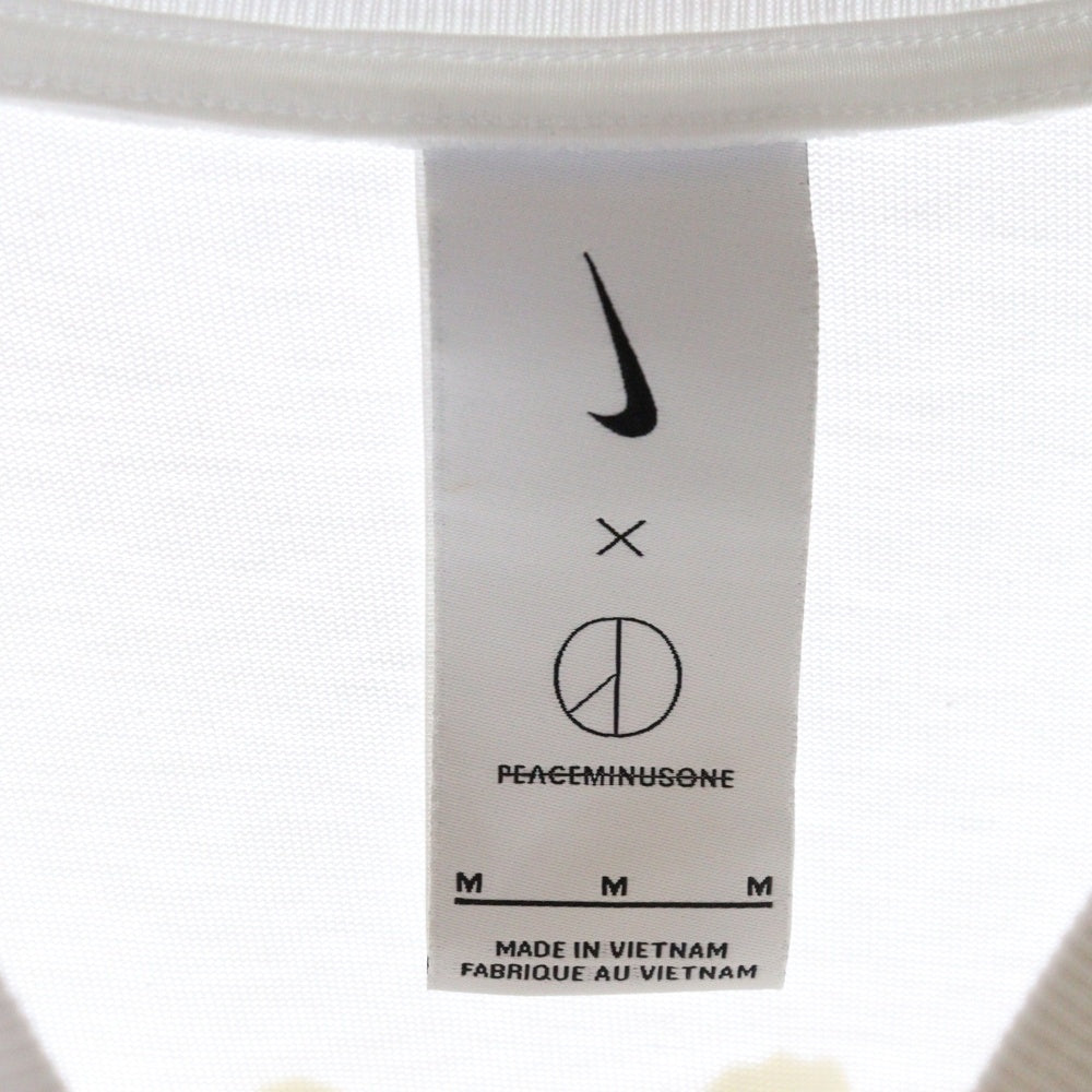 NIKE(ナイキ) PEACEMINUSONE PMO L/S TEE ピースマイナスワン ピーエムオー 長袖カットソー Tシャツ ホワイト DR0098-100