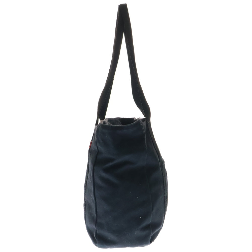 SUPREME(シュプリーム) 22AW Logo Canvas Tote フロントロゴ キャンバス トートバッグ ブラック