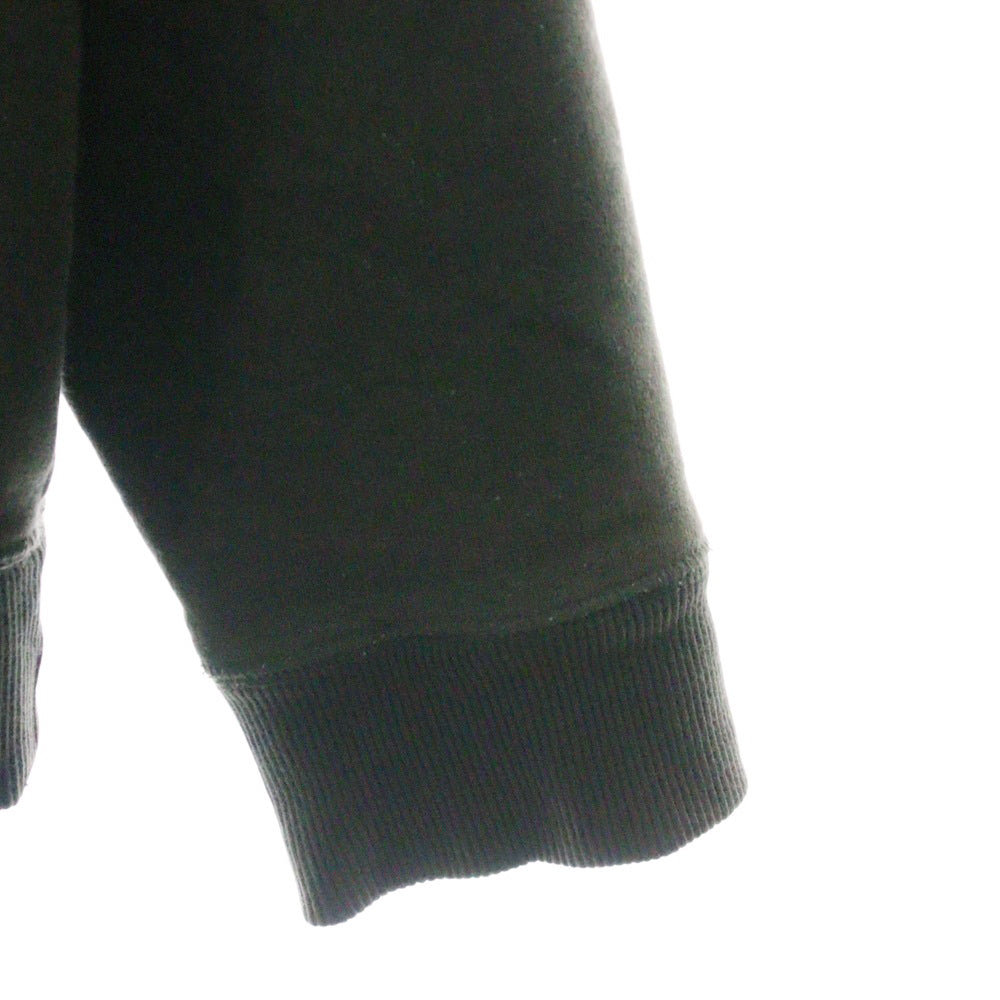 CHROME HEARTS(クロムハーツ) GRP Y NOT2-TND 1/2 ZP PLVR ワイノット バーティカルロゴ ハーフジップスウェットトレーナー カーキ