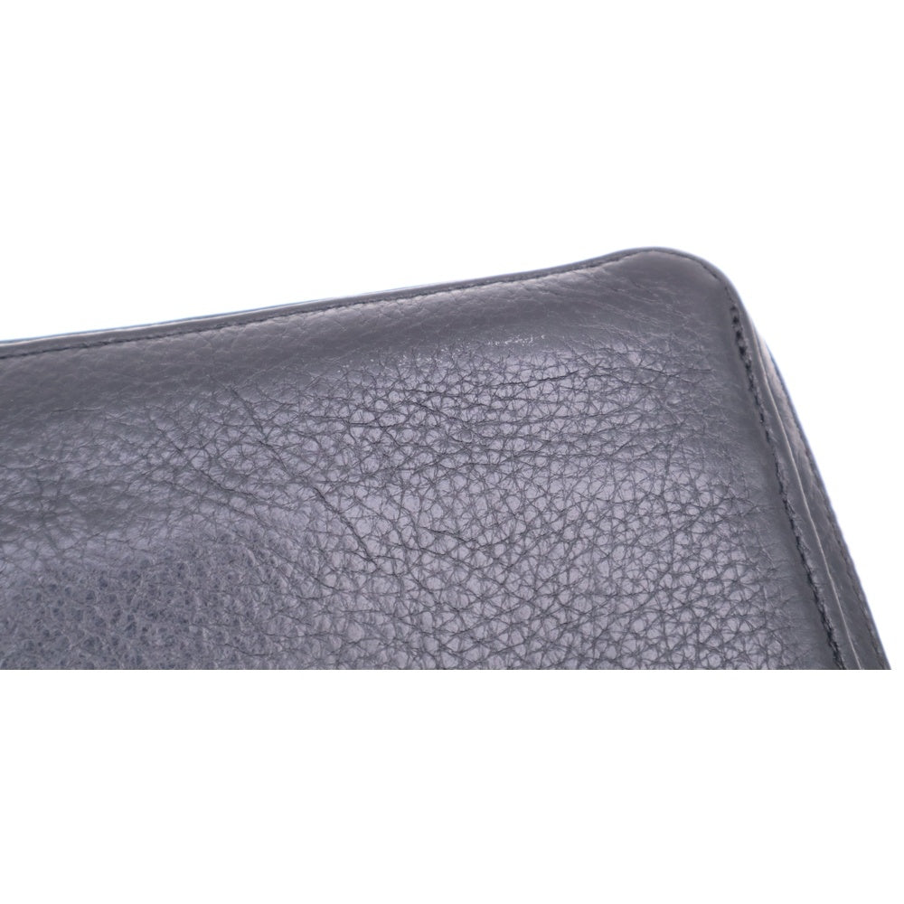 CHROME HEARTS(クロムハーツ) REC F ZIP #2 フィリグリープラス ラウンドジップ レザーロングウォレット 長財布 ブラック