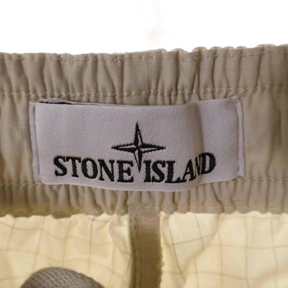 STONE ISLAND(ストーンアイランド) リップストップ TC ルーズフィット カーゴパンツ ベージュ K1S153100022S0063