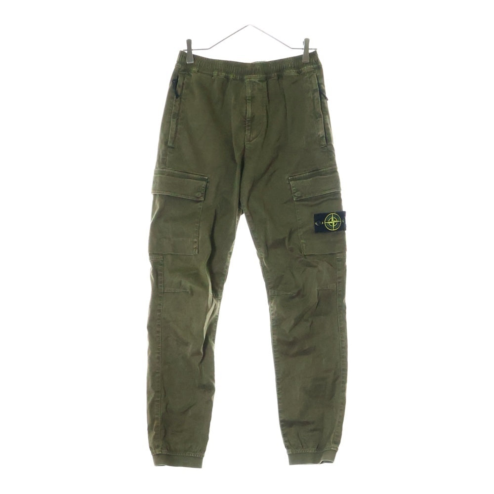 STONE ISLAND(ストーンアイランド) 23AW COMPASS PATCH LOGO CARGO TROUSERS 7915313L1 ロゴパッチ カーゴ トラウザーパンツ カーキ