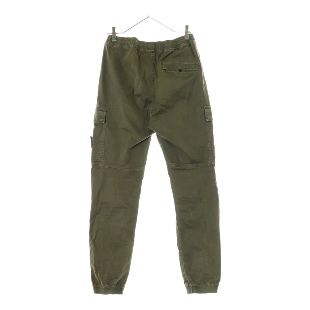 STONE ISLAND(ストーンアイランド) 23AW COMPASS PATCH LOGO CARGO TROUSERS 7915313L1 ロゴパッチ カーゴ トラウザーパンツ カーキ