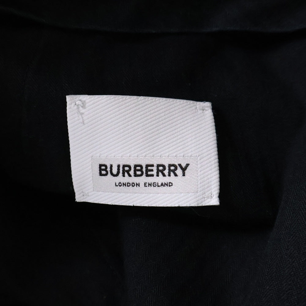 BURBERRY(バーバリー) ラバーパッチ ナイロンショーツ ハーフパンツ ブラック 8040699
