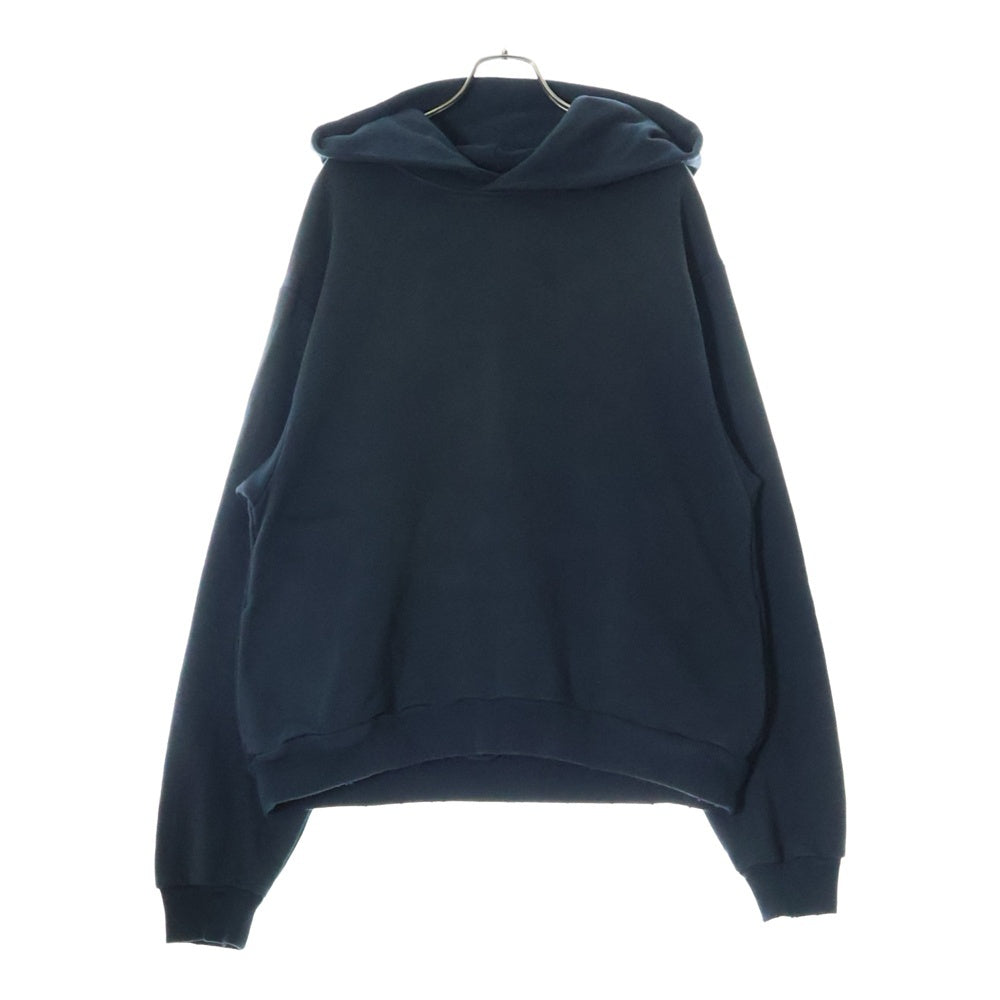 Acne Studios(アクネ ストゥディオズ) 24SS Logo Hoodie Sweater FN-UX-SWEA000020 ダメージ加工 ロゴフーディ スウェットパーカー ブラック