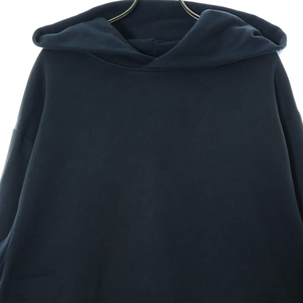 Acne Studios(アクネ ストゥディオズ) 24SS Logo Hoodie Sweater FN-UX-SWEA000020 ダメージ加工 ロゴフーディ スウェットパーカー ブラック