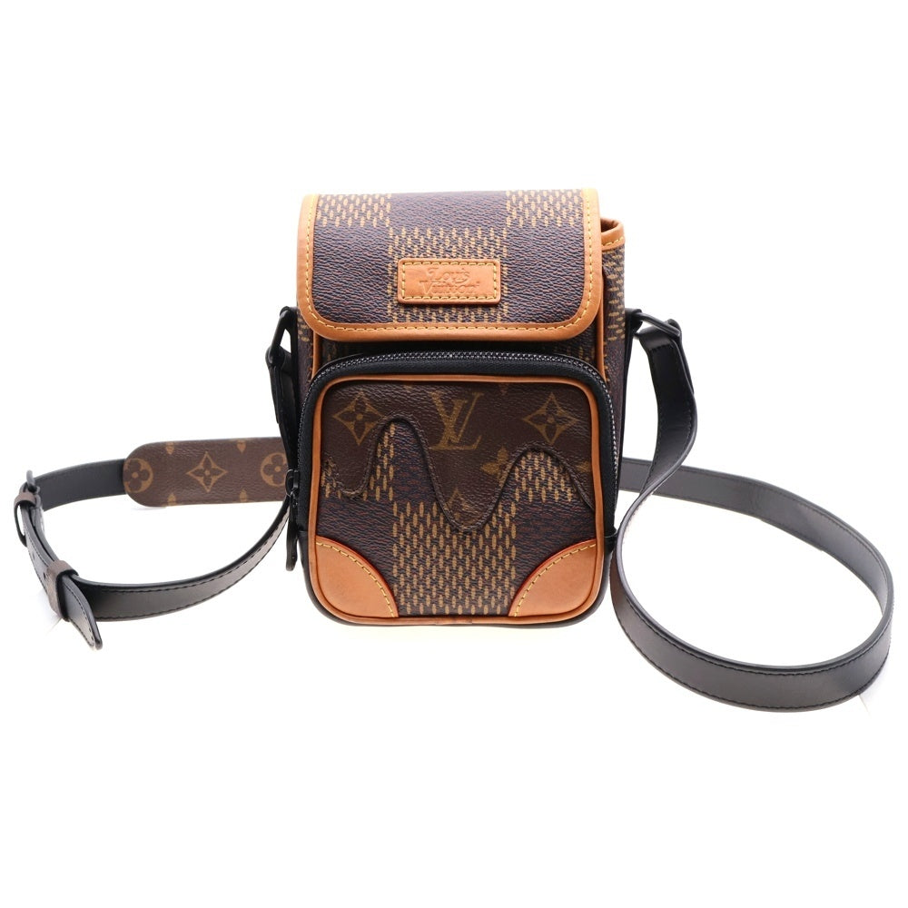 LOUIS VUITTON(ルイヴィトン) ×NIGO ニゴー ダミエジャイアント アマゾンメッセンジャーショルダーバッグ N40357 ブラウン
