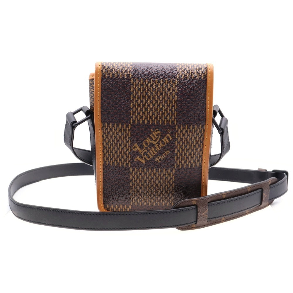 LOUIS VUITTON(ルイヴィトン) ×NIGO ニゴー ダミエジャイアント アマゾンメッセンジャーショルダーバッグ N40357 ブラウン