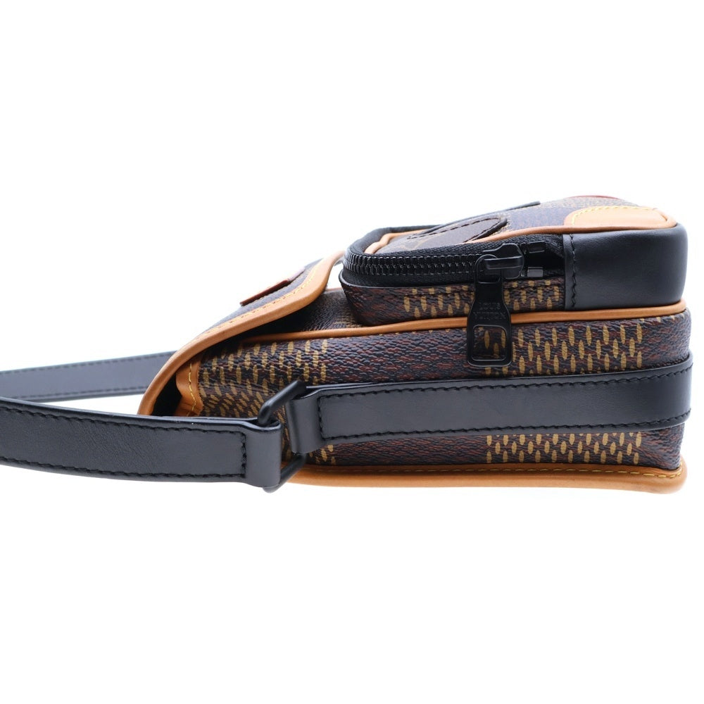 LOUIS VUITTON(ルイヴィトン) ×NIGO ニゴー ダミエジャイアント アマゾンメッセンジャーショルダーバッグ N40357 ブラウン