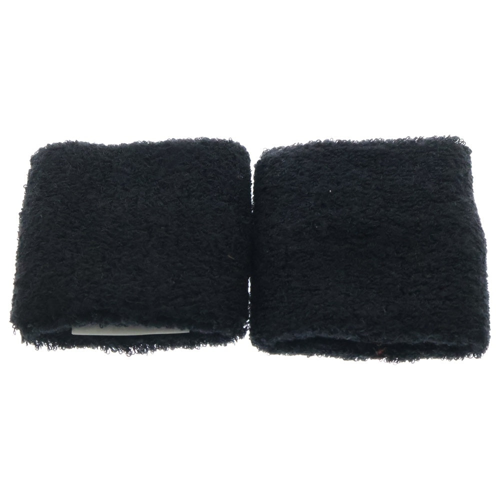 CHROME HEARTS(クロムハーツ) SWEATBAND WRIST クロスパッチリストバンド ブラック/ピンク