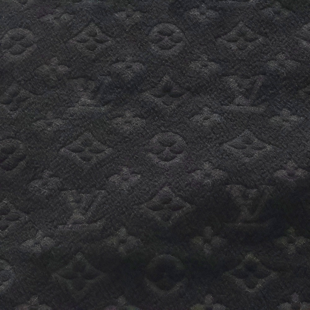LOUIS VUITTON(ルイヴィトン) エシャルプ モノグラムクラシックウールマフラー M70520 ブラック