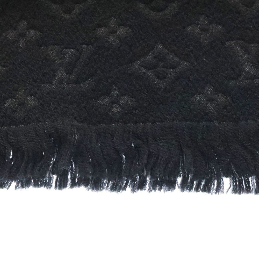 LOUIS VUITTON(ルイヴィトン) エシャルプ モノグラムクラシックウールマフラー M70520 ブラック