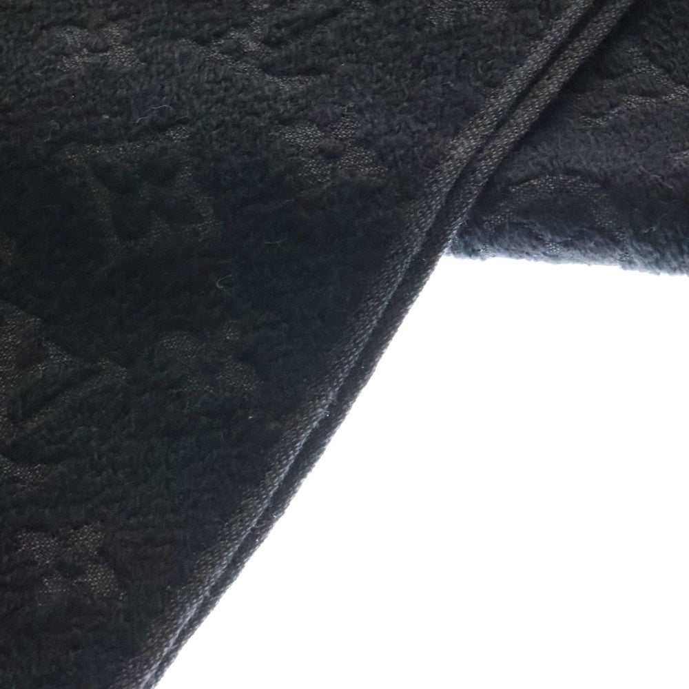 LOUIS VUITTON(ルイヴィトン) エシャルプ モノグラムクラシックウールマフラー M70520 ブラック