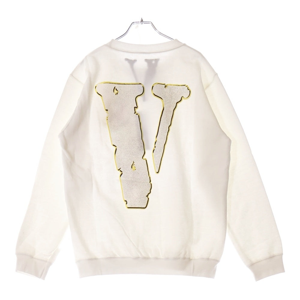 VLONE(ヴィーロン) ×Marino Infantry Logo Sweat Shirt マリノインファントリー ロゴプリント クルーネックスウェットシャツ トレーナー ホワイト