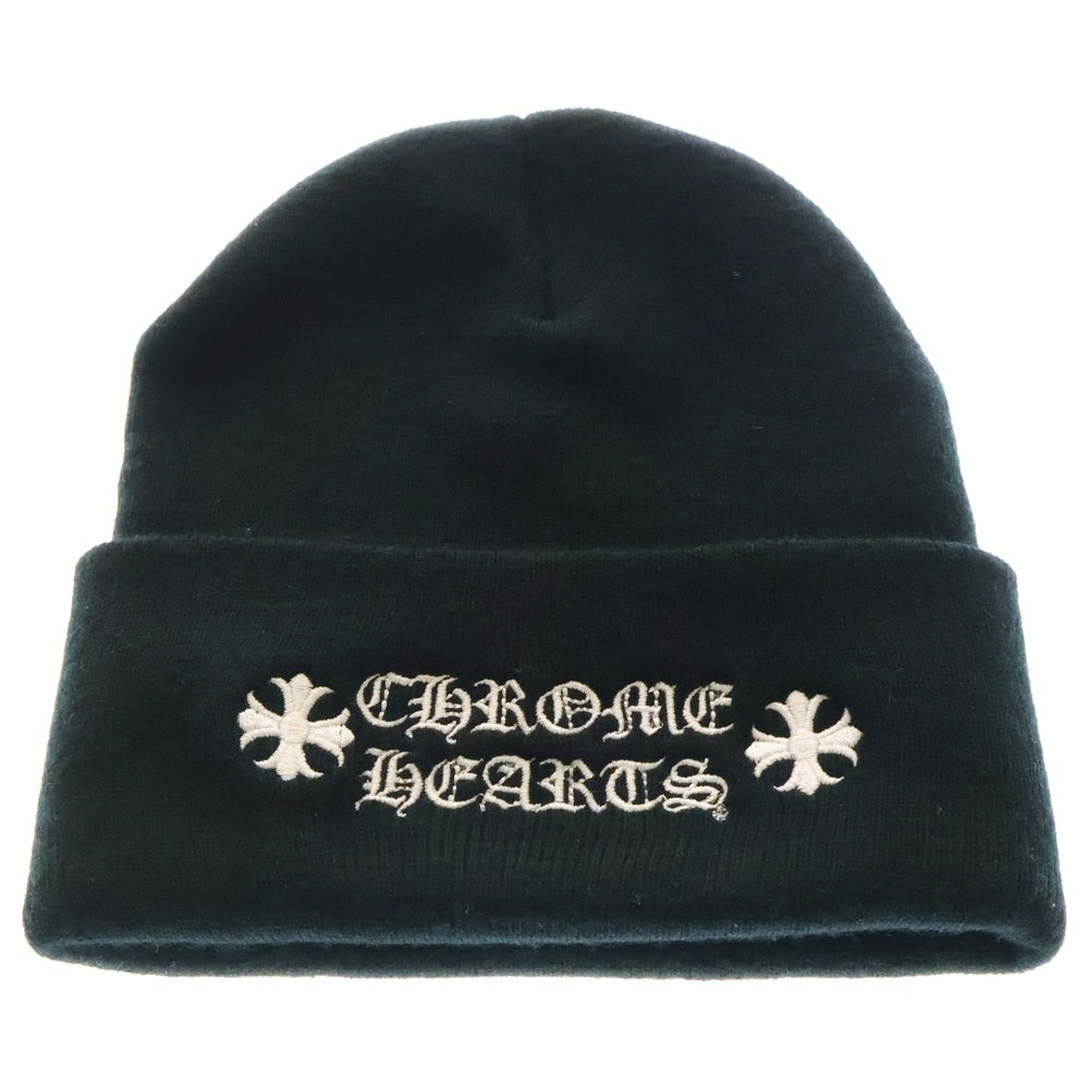CHROME HEARTS(クロムハーツ) WATCH CAP CHプラスビーニー ニットキャップ ブラック