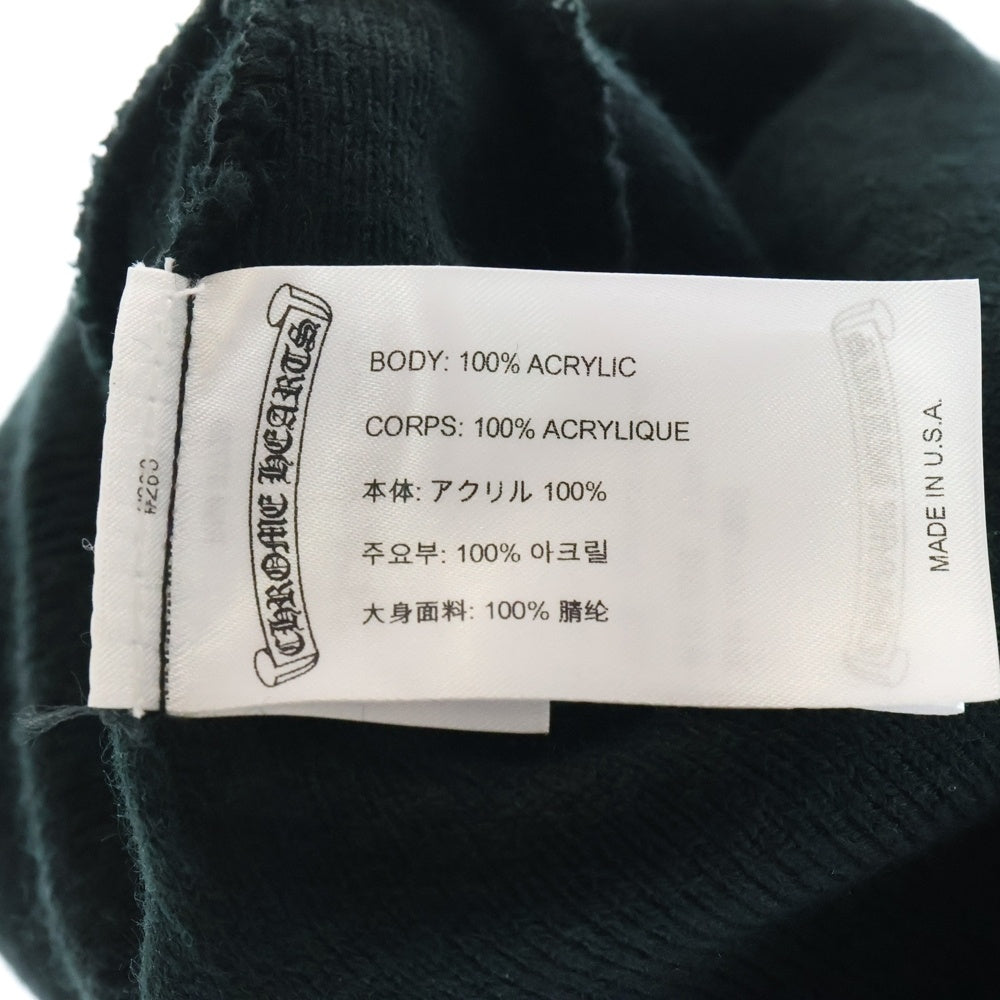 CHROME HEARTS(クロムハーツ) WATCH CAP CHプラスビーニー ニットキャップ ブラック