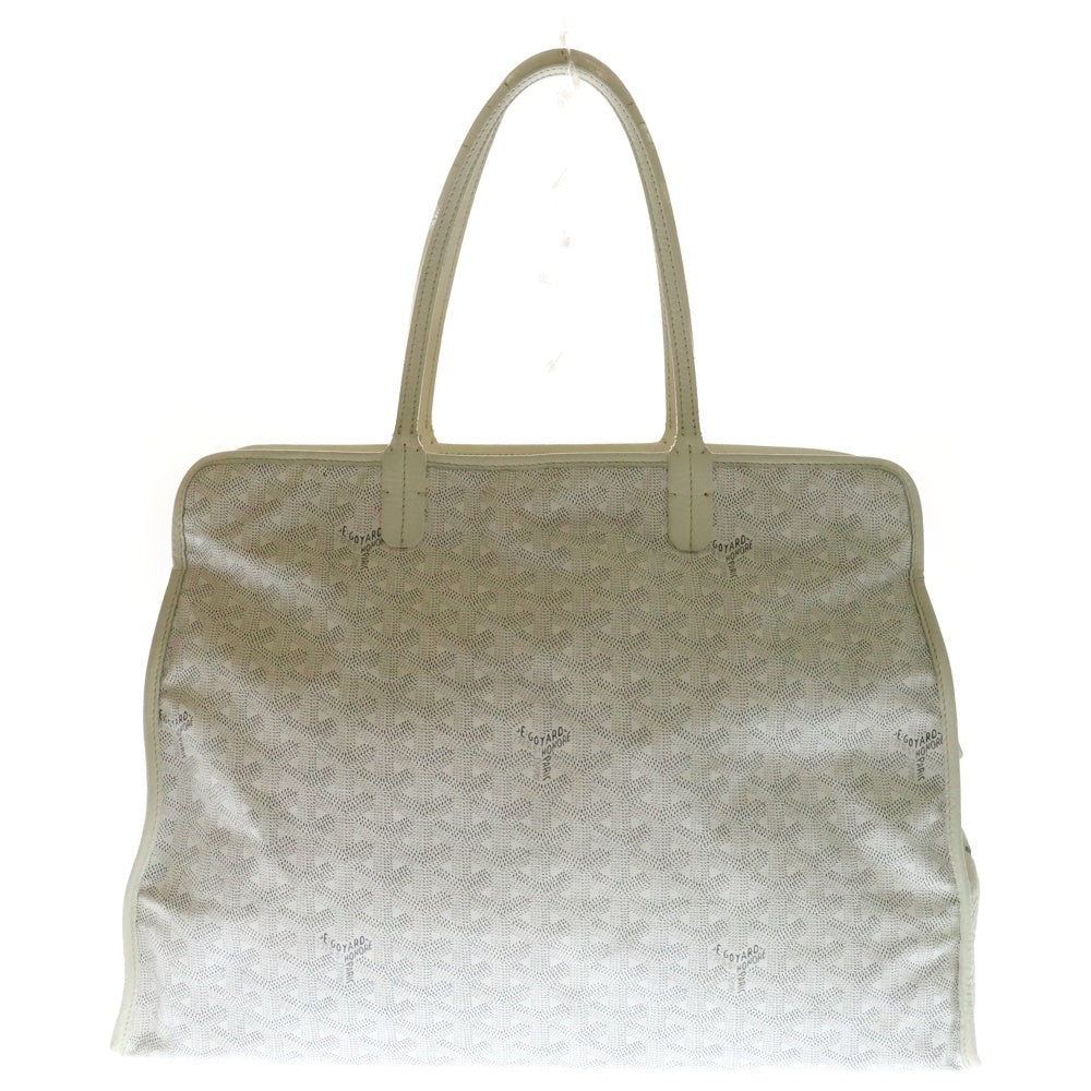 GOYARD(ゴヤール) アーディ PM ヘリボーンレザートートバッグ ホワイト