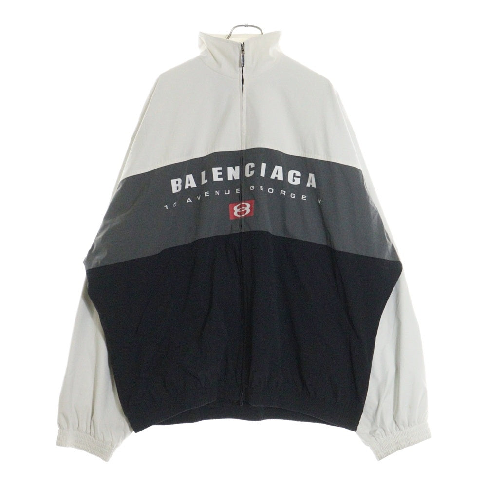 BALENCIAGA(バレンシアガ) TRACKSUIT JACKET JACKET トラックスーツジャケット ブラック ホワイト