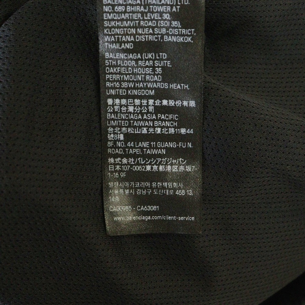 BALENCIAGA(バレンシアガ) TRACKSUIT JACKET JACKET トラックスーツジャケット ブラック ホワイト