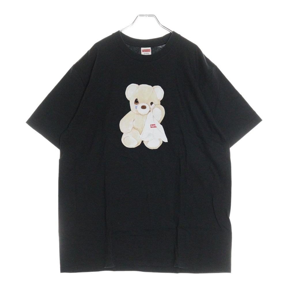 SUPREME(シュプリーム) 25SS Bear Tee ベアープリント半袖Tシャツ ブラック