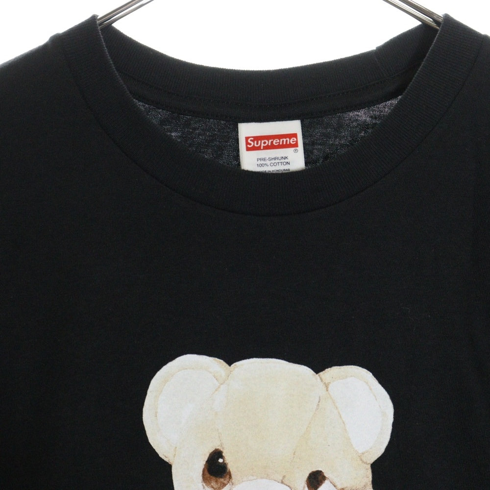 SUPREME(シュプリーム) 25SS Bear Tee ベアープリント半袖Tシャツ ブラック