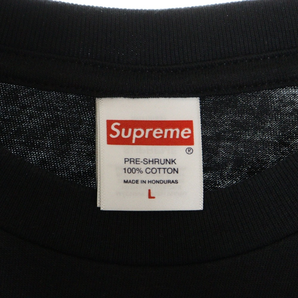 SUPREME(シュプリーム) 25SS Bear Tee ベアープリント半袖Tシャツ ブラック