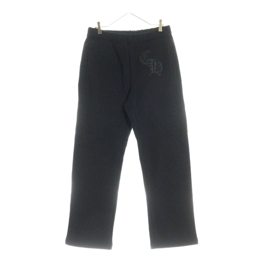 CHROME HEARTS(クロムハーツ) 7-11 SWEAT PANT CHロゴ刺繍 ロングスウェットパンツ ブラック